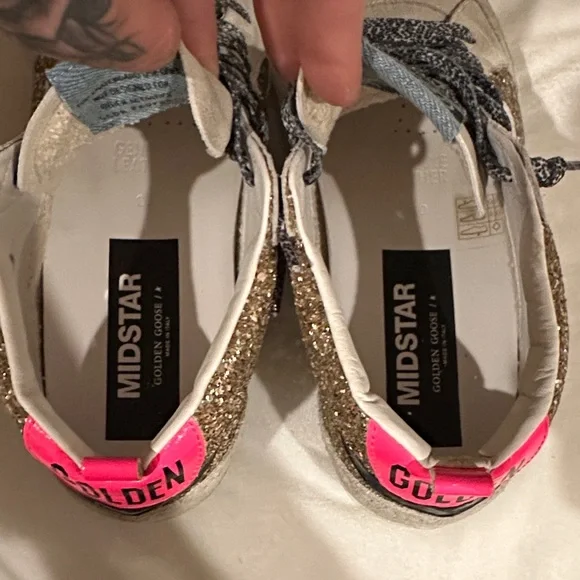 Golden Goose Glitter Mid Star 39 BNIB - Picture 3 of 5